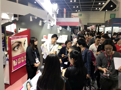 11月14日から16日まで香港のHKCECで開催されているCosmoprof Asia 2018に出展